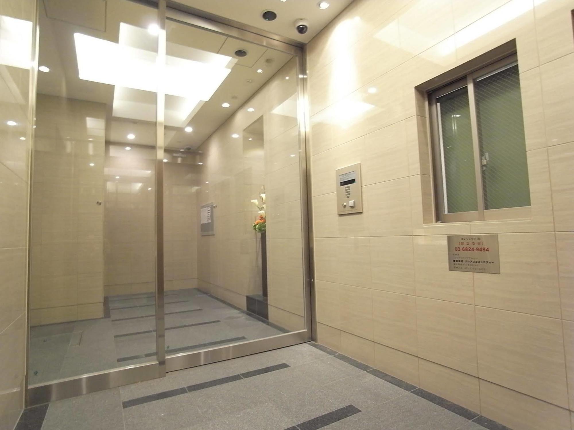 Ferienwohnung Concieria Shimbashi Crossia Präfektur Tokio Exterior foto